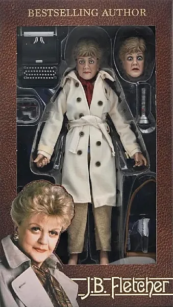 MURDER, SHE WROTE JESSICA FLETCHER CLOTHED ACTION FIGURE 20 CM